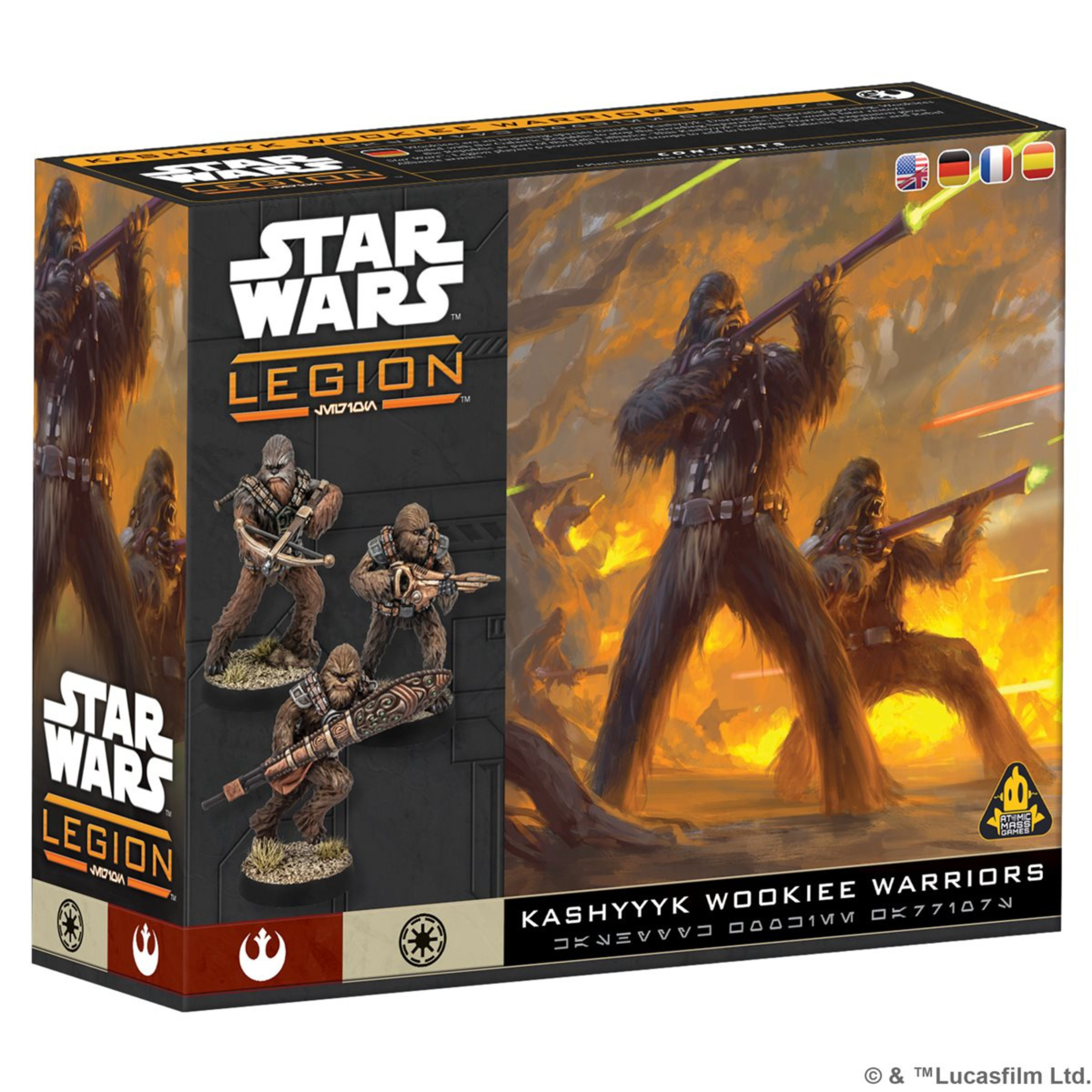 Star Wars Legion Wookiee Warriors Unit Expansion - A Muse N Games